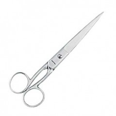 Tesoura 21cm Corpo Metalico - 1un / Escritorio e Papelaria /