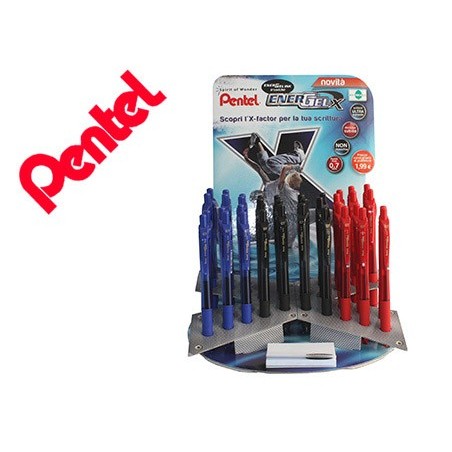 EXPOSITOR PENTEL PARA BL 107 VAZIO EM CARTAO PARA 5 DUZIAS