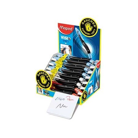 Expositor 18 Esferograficas Maped Visio p/Esquerdinos / Escr