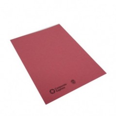 Capa A4 Simples Vermelho-1un / Arquivo e Organizacao / Capas