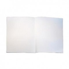 Caderno Papel Almaco 320x220mm Liso 5 Folhas Branco / Papeis