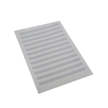 Caderno de Musica AA/1 Branco / Papeis e Transformados / Blo