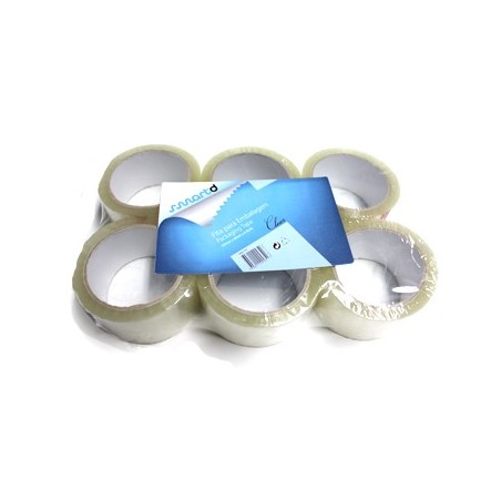 6un Fita Adesiva PPL Transparente 50mmx66mts (baixo ruído) 1