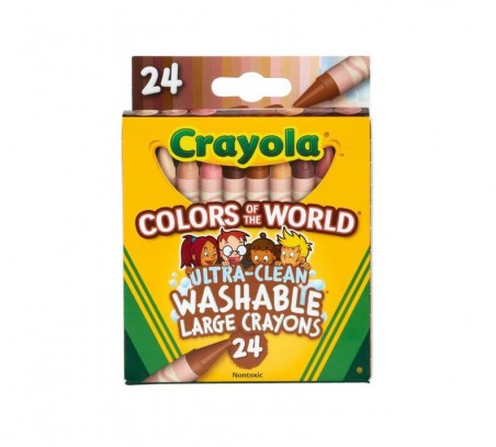 Crayola - Colours of the World 24 Lápis de Cera
