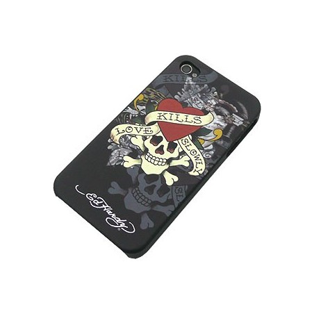 Ed Hardy - Hard Shell Faceplate iPhone 4 Love Kills Slowly C