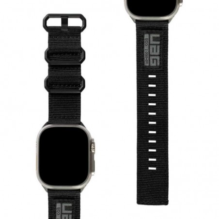 UAG - Pulseira Apple Watch Nato Eco 45/44/42 (black)