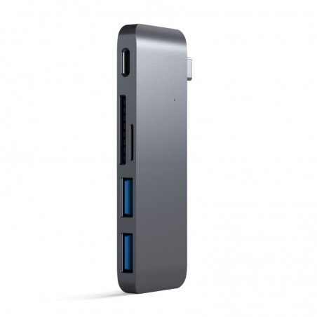 Satechi - Type-C Pass-Through USB Hub (space grey)