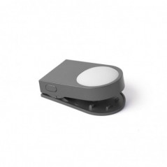 Lexon - Clip com LED Lucie (gun metal)