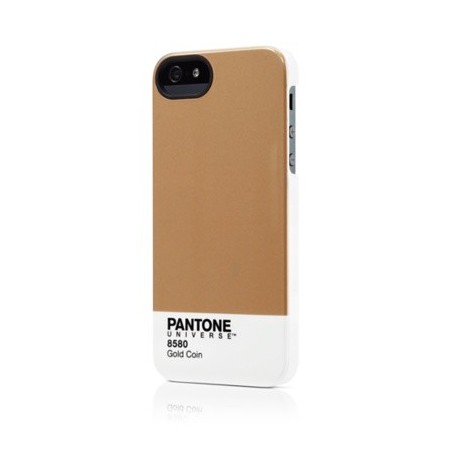 Case Scenario - Pantone clip-on iPhone 5/5s/SE (gold coin)