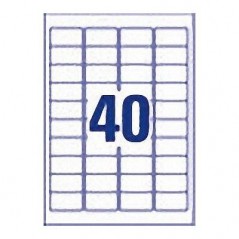 Avery - NoPeel L6145  (40x etq/folha)