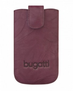 bugatti - SlimCase Leather Unique iPhone 5/5s/SE (burgundy)