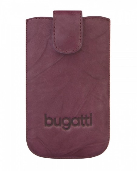 bugatti - SlimCase Leather Unique iPhone 5/5s/SE (burgundy)