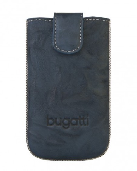 bugatti - SlimCase Leather Unique iPhone 5/5s/SE (jeans)