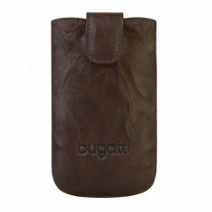 bugatti - SlimCase Leather Unique iPhone 5/5s/SE (tobacco)