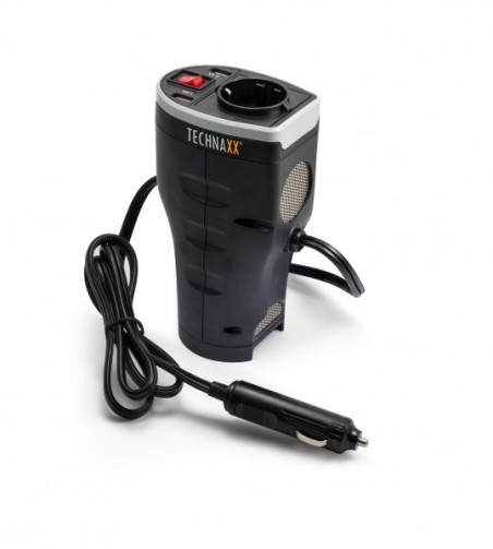Technaxx - Car Power Inverter with 2 USB Ports TE13
