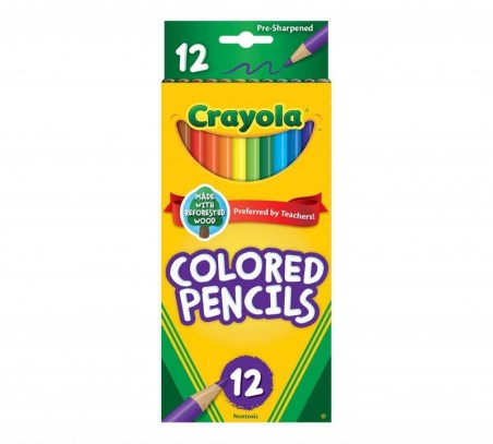 Crayola - Coloured Pencils 12x