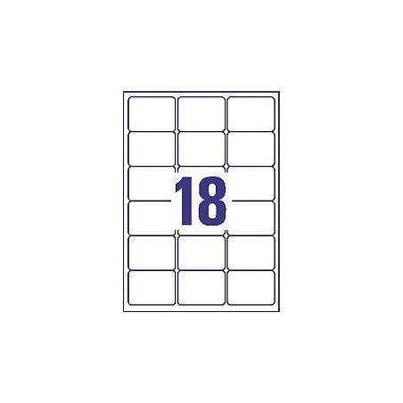 Avery - L7161-100 (Etiquetas 18/folha)