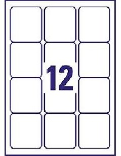 Avery - L7164-100 (Etiquetas 12/folha)