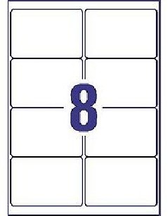 Avery - L7165-100 (Etiquetas 8/folha)