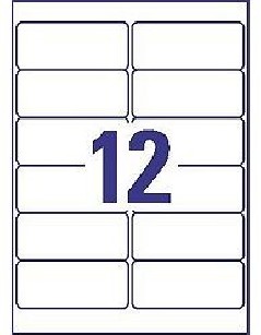 Avery - Heavy Duty cor branca L4776 (12x)