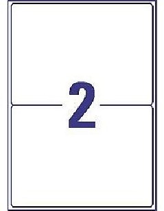 Avery - Heavy Duty cor branca L7068 (2x)