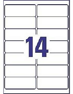 Avery - L7163-100 (Etiquetas 14/folha)