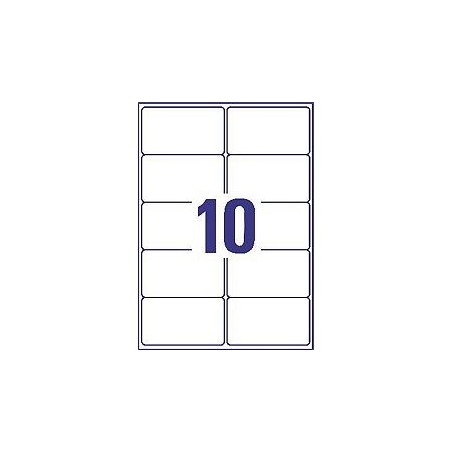 Avery - L7173-100 (Etiquetas 10/folha)