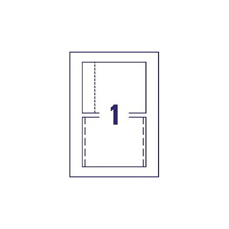 Avery - CDs/DVDs J8435 (caixa - frente&verso)