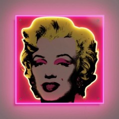 Yellowpop - Andy Warhol Marilyn Monroe Small (pink)