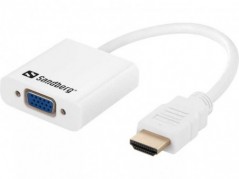 Sandberg - Adaptador HDMI para VGA com Audio