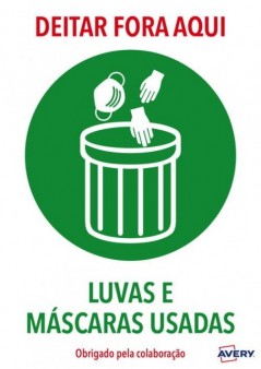 Avery - Covid A4 - Gestão especial de resíduos