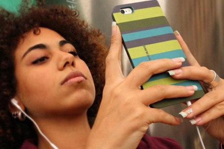 Tucano - Libro Stripes iPhone 6/6s (green)