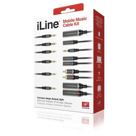IK Multimedia - Cabo iLine Mobile Music Cable Kit