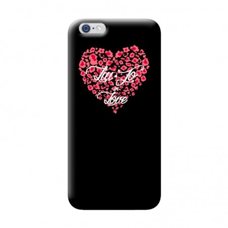 LIU.JO - Hard Case Heart iPhone 6/6s (black)