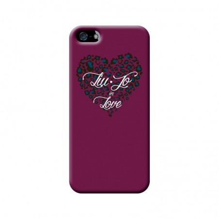 LIU.JO - Hard Case iPhone 5/5s/SE (heart pink)