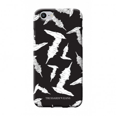 Trussardi - B/W Soft Case iPhone SE/8/7 (sketch)
