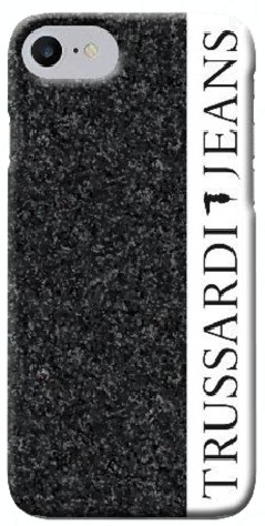 Trussardi - Glitter Case iPhone SE/8/7 (black)