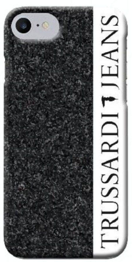 Trussardi - Glitter Case iPhone SE/8/7 (black)