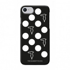 Trussardi - B/W Soft Case iPhone SE/8/7 (pois dog)
