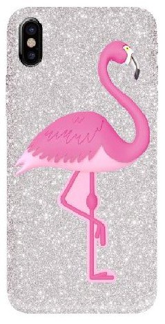 Benjamins - 3D Case iPhone X/XS (flamingo)