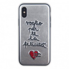 Silvia Tosi - Embroidered iPhone X/XS (felicità)