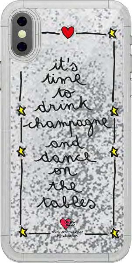 Silvia Tosi - Liquid Case iPhone XR (champagne)