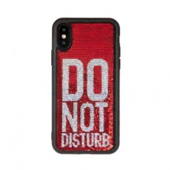 Benjamins - Sequins Quote iPhone X/XS (do not disturb)