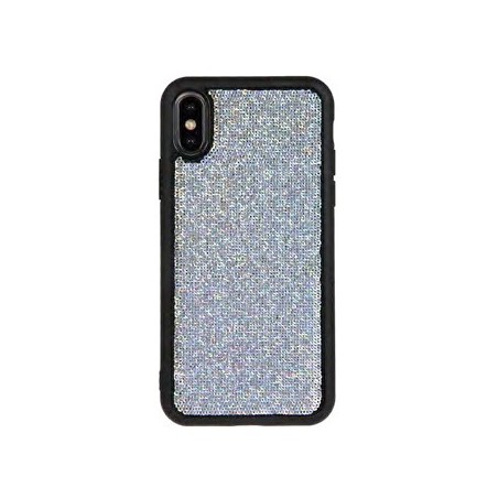Benjamins - Sequins Case iPhone XR (pearl/silver)