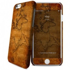 i-Paint - Hard Case+Skin iPhone 6/6s (map)