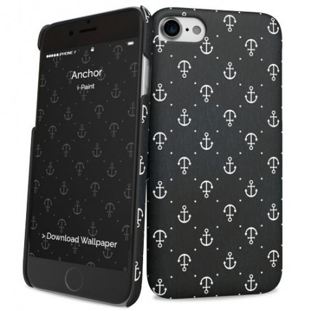 i-Paint - Hard Case iPhone SE/8/7 (anchor)