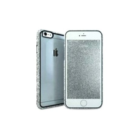 i-Paint - Ghost Case iPhone 6/6s (silver glitter)