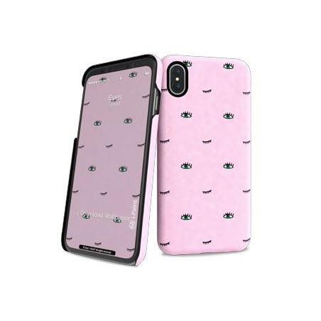 i-Paint - Hard Case iPhone X/XS (eyes)