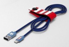 Tribe - Cabo USB-lightning Marvel (captain america)