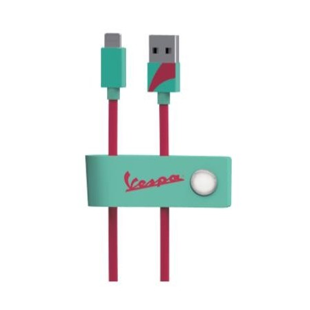 Tribe - Cabo USB-lightning Vespa (acquamarina)
